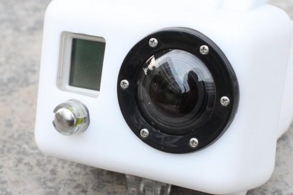 G TMC Silicone Case for Gopro HD Hero2 ( White )